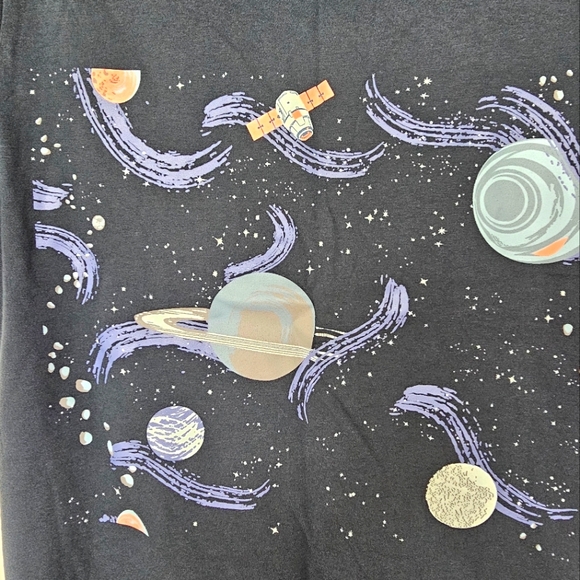 CREWCUTS NWT t-shirt Glows in the Dark Size 12 - Picture 3 of 5